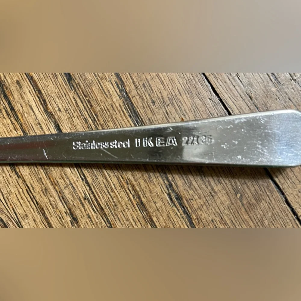 IKEA Stainless Steel Silver Small Spoon
